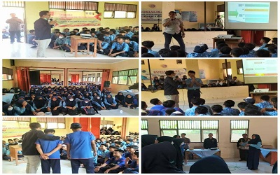 Sosialisasi P4GN Kepada Siswa SMPN 2 Songgom Brebes